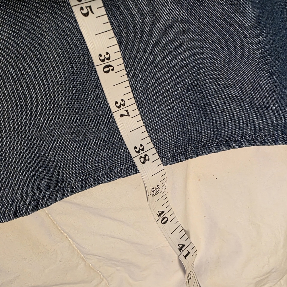 Spense Blue Denim Midi Dress - Picture 6 of 6